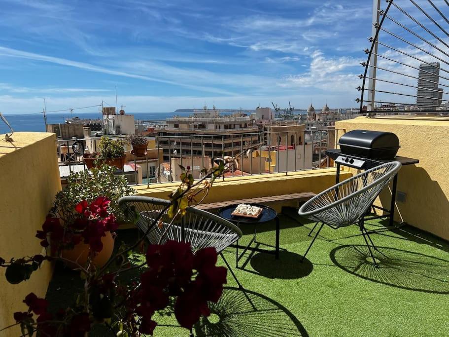 Private Sun Terrace Amazing View Apartment Alicante Exterior foto
